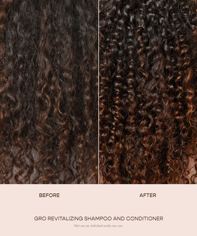 GRO Revitalizing Shampoo & Conditioner Travel Size Kit
